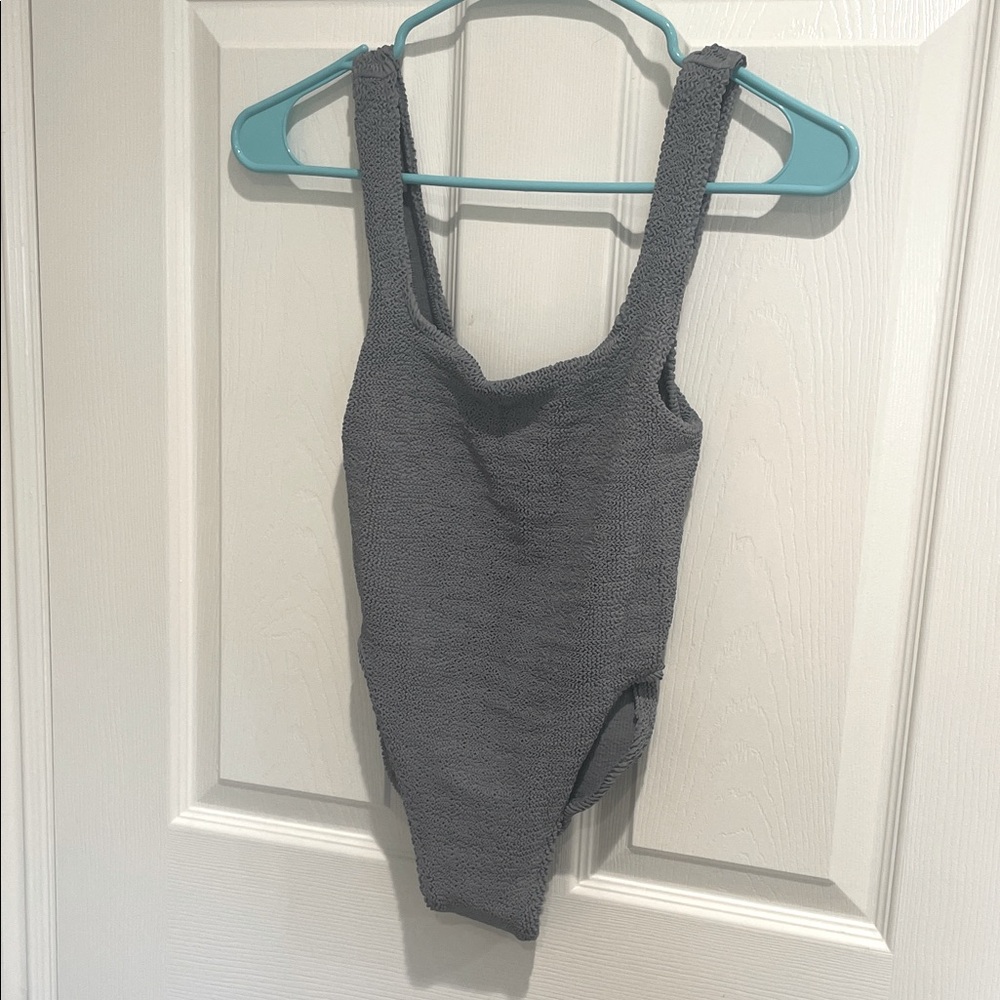 YOUSWIM Slate Gray One Piece Swimsuit- aplomb